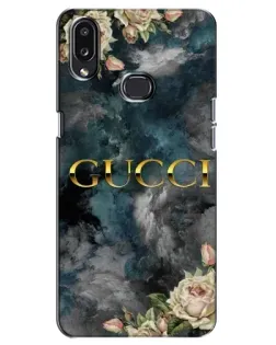 Чохол для Samsung Galaxy A10s (A107) з картинкою «Абстрактні квіти Gucci»