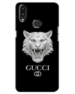 Чохол для Samsung Galaxy A10s (A107) з картинкою «Gucci — срібний лев»