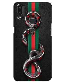 Чохол для Samsung Galaxy A10s (A107) з картинкою «Gucci — змія на смузі»