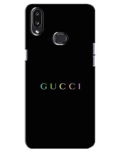 Чехол для Samsung Galaxy A10s (A107) с картинкой «Gucci — неоновый минимализм» Чехол для Samsung Galaxy A10s (A107) с картинкой «Gucci — неоновый минимализм»