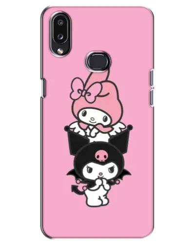 Чехол для Samsung Galaxy A10s (A107) с картинкой «My Melody и Kuromi»