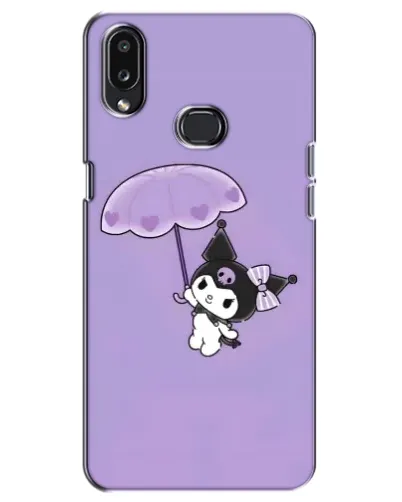 Чехол для Samsung Galaxy A10s (A107) с картинкой «Kuromi с зонтиком»