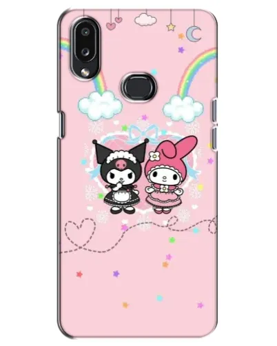 Чехол для Samsung Galaxy A10s (A107) с картинкой «My Melody и Kuromi»