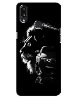 Чехол для Samsung Galaxy A10s (A107) с картинкой «BMW и лев» Чехол для Samsung Galaxy A10s (A107) с картинкой «BMW и лев»