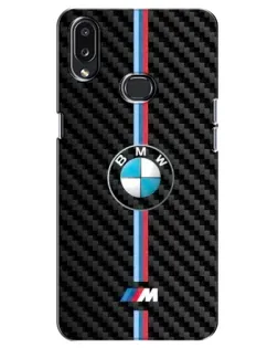 Чехол для Samsung Galaxy A10s (A107) с картинкой «Эмблема BMW и карбон» Чехол для Samsung Galaxy A10s (A107) с картинкой «Эмблема BMW и карбон»