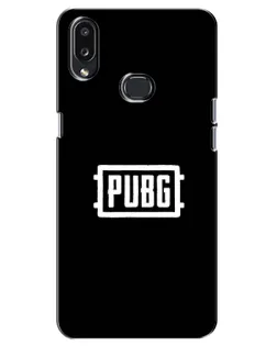 Чехол для Samsung Galaxy A10s (A107) с картинкой «Лого BMW — металлический блеск»