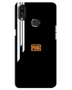 Чехол для Samsung Galaxy A10s (A107) с картинкой «PUBG — вертикальные линии»