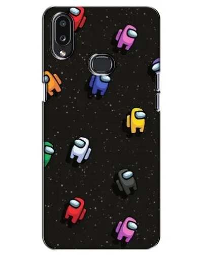 Чехол для Samsung Galaxy A10s (A107) с картинкой «Космический паттерн Among Us» Чехол для Samsung Galaxy A10s (A107) с картинкой «Космический паттерн Among Us»