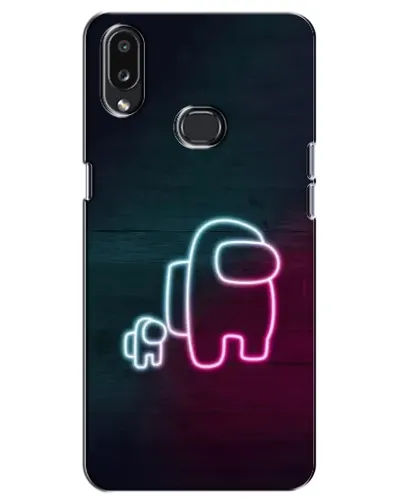Чехол для Samsung Galaxy A10s (A107) с картинкой «Among Us неон-арт» Чехол для Samsung Galaxy A10s (A107) с картинкой «Among Us неон-арт»
