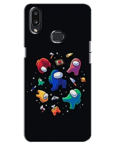 Чехол для Samsung Galaxy A10s (A107) с картинкой «Among Us космос» Чехол для Samsung Galaxy A10s (A107) с картинкой «Among Us космос»