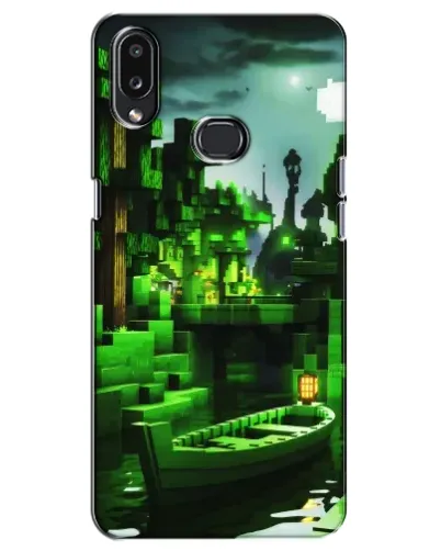 Чехол для Samsung Galaxy A10s (A107) с картинкой «Minecraft лесной пейзаж» Чехол для Samsung Galaxy A10s (A107) с картинкой «Minecraft лесной пейзаж»