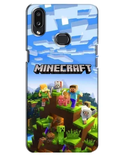 Чехол для Samsung Galaxy A10s (A107) с картинкой «Minecraft классический мир» Чехол для Samsung Galaxy A10s (A107) с картинкой «Minecraft классический мир»