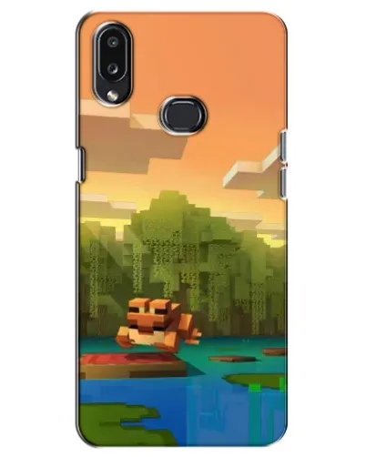 Чехол для Samsung Galaxy A10s (A107) с картинкой «Майнкрафт закат солнца» Чехол для Samsung Galaxy A10s (A107) с картинкой «Майнкрафт закат солнца»