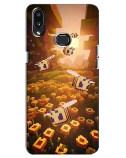 Чехол для Samsung Galaxy A10s (A107) с картинкой «Поле подсолнухов»