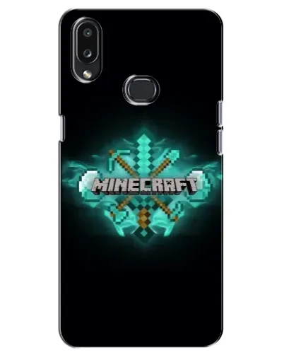 Чехол для Samsung Galaxy A10s (A107) с картинкой «Minecraft Diamond лого» Чехол для Samsung Galaxy A10s (A107) с картинкой «Minecraft Diamond лого»