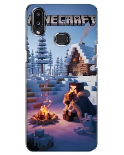 Чехол для Samsung Galaxy A10s (A107) с картинкой «Зимний Minecraft» Чехол для Samsung Galaxy A10s (A107) с картинкой «Зимний Minecraft»