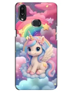 Чехол для Samsung Galaxy A10s (A107) с картинкой «Маленький единорог»