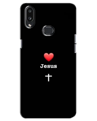 Чехол для Samsung Galaxy A10s (A107) с картинкой «Сердце - Jesus» Чехол для Samsung Galaxy A10s (A107) с картинкой «Сердце - Jesus»