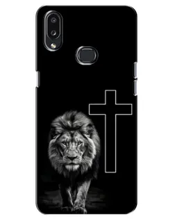 Чехол для Samsung Galaxy A10s (A107) с картинкой «Лев и Крест» Чехол для Samsung Galaxy A10s (A107) с картинкой «Лев и Крест»