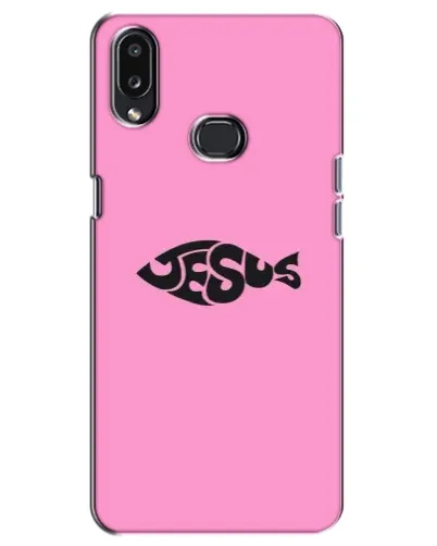 Чехол для Samsung Galaxy A10s (A107) с картинкой «Розовый символ Jesus» Чехол для Samsung Galaxy A10s (A107) с картинкой «Розовый символ Jesus»