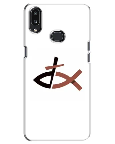 Чехол для Samsung Galaxy A10s (A107) с картинкой «Рыба и крест» Чехол для Samsung Galaxy A10s (A107) с картинкой «Рыба и крест»