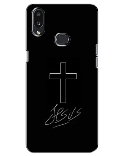 Чехол для Samsung Galaxy A10s (A107) с картинкой «Графический крест Jesus» Чехол для Samsung Galaxy A10s (A107) с картинкой «Графический крест Jesus»