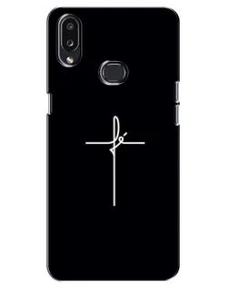 Чехол для Samsung Galaxy A10s (A107) с картинкой «Тонкий крест» Чехол для Samsung Galaxy A10s (A107) с картинкой «Тонкий крест»
