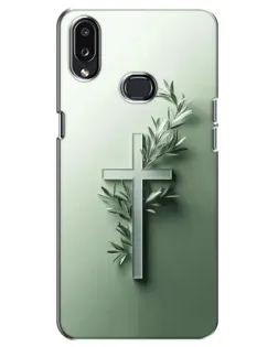 Чехол для Samsung Galaxy A10s (A107) с картинкой «Оливковая ветвь» Чехол для Samsung Galaxy A10s (A107) с картинкой «Оливковая ветвь»