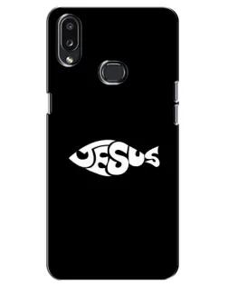 Чехол для Samsung Galaxy A10s (A107) с картинкой «Рыба Jesus» Чехол для Samsung Galaxy A10s (A107) с картинкой «Рыба Jesus»