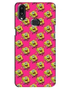 Чехол для Samsung Galaxy A10s (A107) с картинкой «Розовый паттерн»