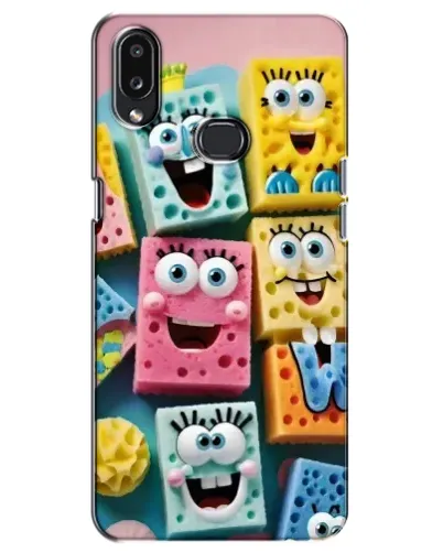 Чехол для Samsung Galaxy A10s (A107) с картинкой «Цветные губки»