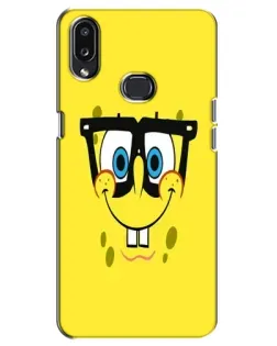 Чехол для Samsung Galaxy A10s (A107) с картинкой «Минималистичный Спанч Боб» Чехол для Samsung Galaxy A10s (A107) с картинкой «Минималистичный Спанч Боб»