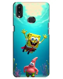 Чехол для Samsung Galaxy A10s (A107) с картинкой «Спанч Боб под водой» Чехол для Samsung Galaxy A10s (A107) с картинкой «Спанч Боб под водой»