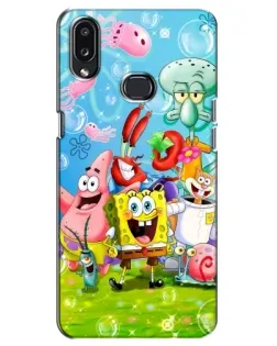 Чехол для Samsung Galaxy A10s (A107) с картинкой «Губка Боб и друзья» Чехол для Samsung Galaxy A10s (A107) с картинкой «Губка Боб и друзья»