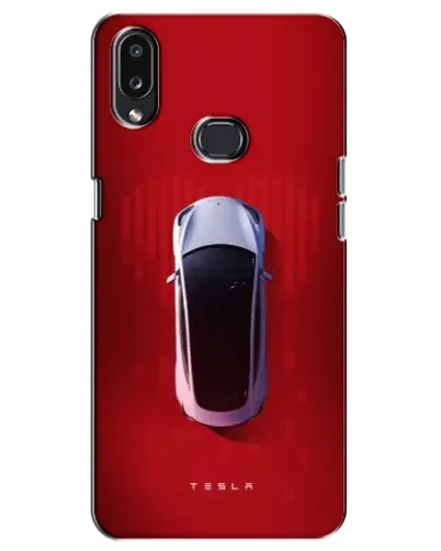 Чехол для Samsung Galaxy A10s (A107) с картинкой «Tesla Top View»