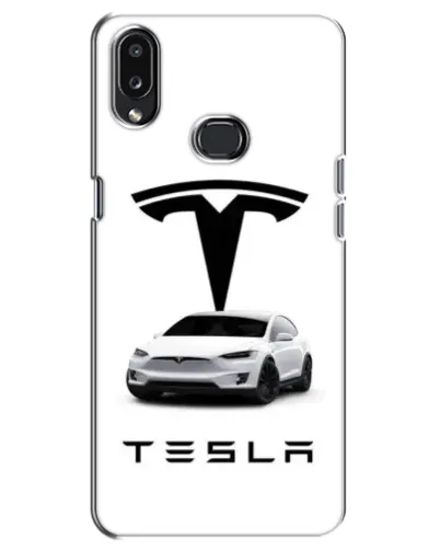 Чехол для Samsung Galaxy A10s (A107) с картинкой «Tesla White Style»