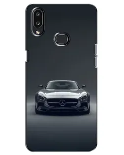Чехол для Samsung Galaxy A10s (A107) с картинкой «Mercedes на черном»