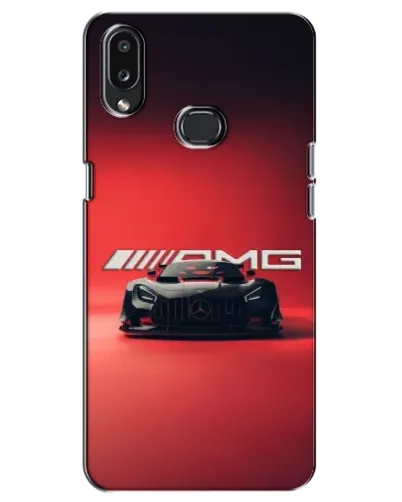 Чехол для Samsung Galaxy A10s (A107) с картинкой «Mercedes AMG — красная линия»