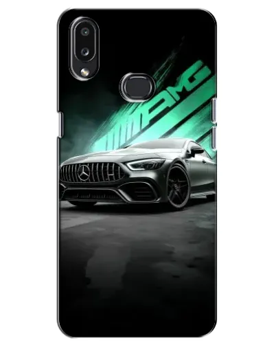 Чехол для Samsung Galaxy A10s (A107) с картинкой «Темный Mercedes AMG»