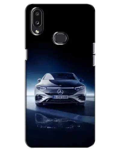 Чехол для Samsung Galaxy A10s (A107) с картинкой «Ночной Mercedes EQ»