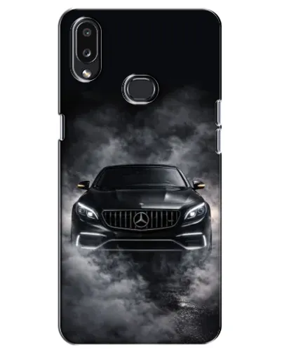 Чехол для Samsung Galaxy A10s (A107) с картинкой «Mercedes в дыму»