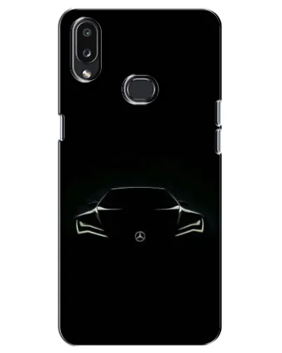 Чехол для Samsung Galaxy A10s (A107) с картинкой «Mercedes — силуэт авто» Чехол для Samsung Galaxy A10s (A107) с картинкой «Mercedes — силуэт авто»