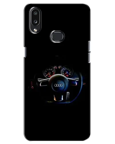 Чехол для Samsung Galaxy A10s (A107) с картинкой «Салон Audi — руль»