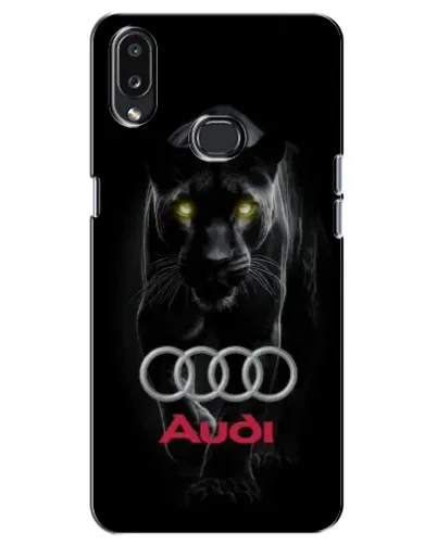 Чехол для Samsung Galaxy A10s (A107) с картинкой «Пантера и Audi»
