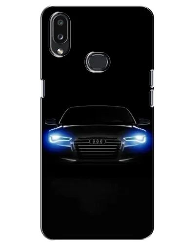 Чехол для Samsung Galaxy A10s (A107) с картинкой «Audi в неоне»