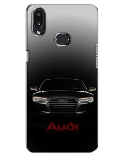 Чехол для Samsung Galaxy A10s (A107) с картинкой «Audi — градиентный контур»