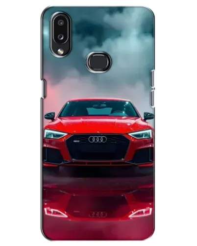 Чехол для Samsung Galaxy A10s (A107) с картинкой «Audi RS — красный стиль»