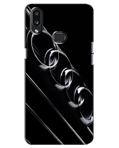 Чехол для Samsung Galaxy A10s (A107) с картинкой «Audi — абстрактные кольца»