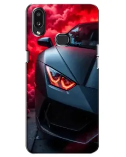 Чехол для Samsung Galaxy A10s (A107) с картинкой «Lamborghini красное сияние» Чехол для Samsung Galaxy A10s (A107) с картинкой «Lamborghini красное сияние»
