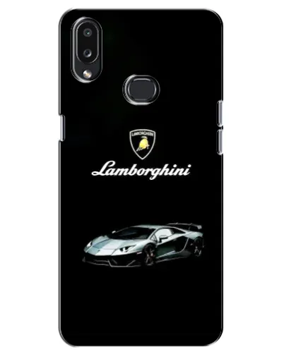 Чехол для Samsung Galaxy A10s (A107) с картинкой «Логотип Lamborghini классика»
